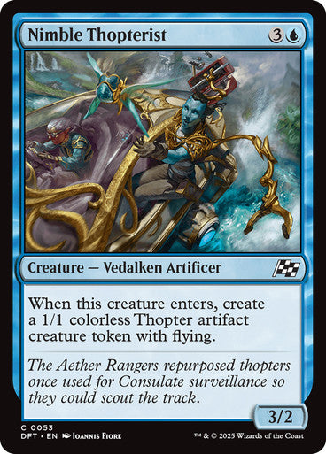 Nimble Thopterist (Spanish)