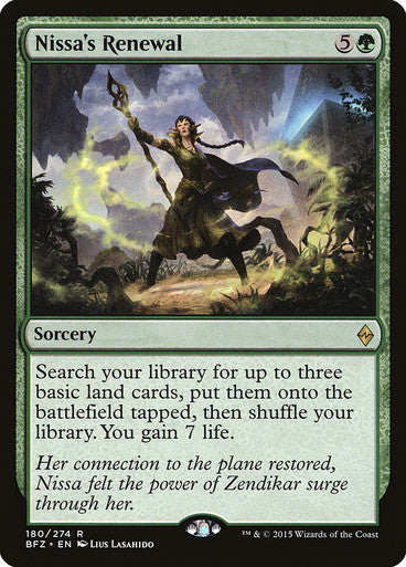 Nissa's Renewal (Spanish)