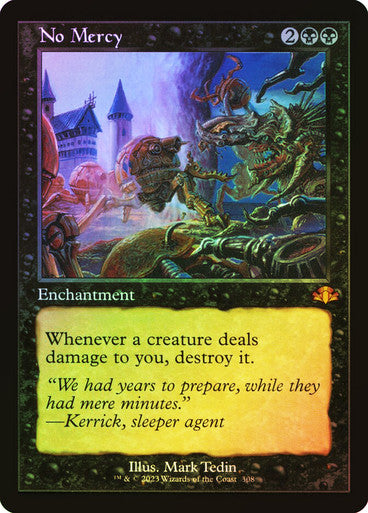 No Mercy (Retro Frame) Foil
