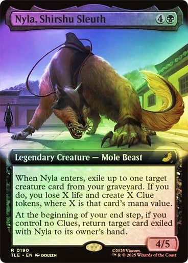 Nyla, Shirshu Sleuth (Extended Art) Foil