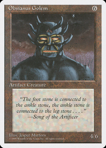 Obsianus Golem (Spanish)