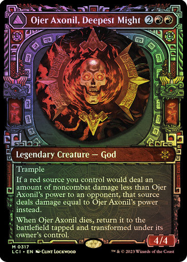 Ojer Axonil, Deepest Might // Temple of Power (Showcase) Foil