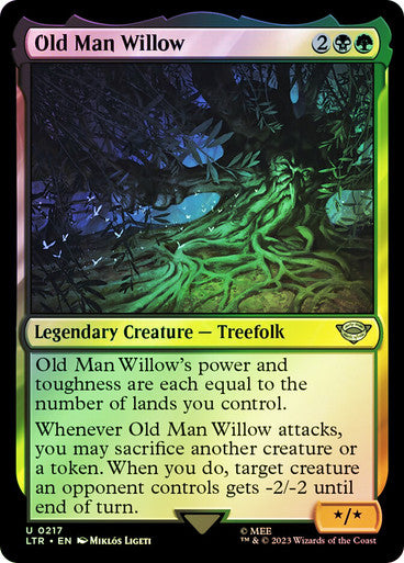 Old Man Willow Foil