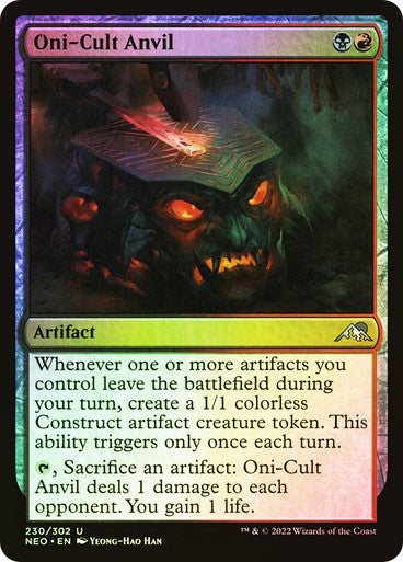 Oni-Cult Anvil Foil