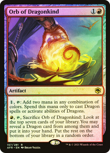 Orb of Dragonkind Foil