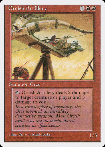 Orcish Artillery (French)