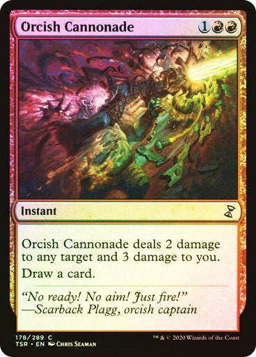 Orcish Cannonade Foil
