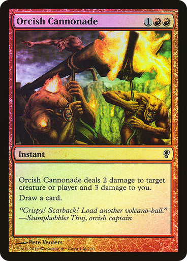 Orcish Cannonade Foil