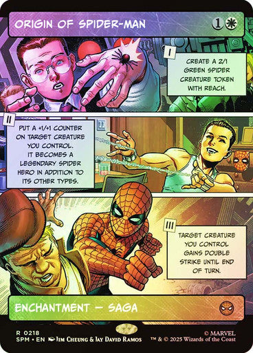 Origin of Spider-Man (Showcase) Foil