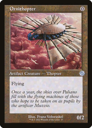 Ornithopter (Retro Frame)