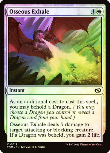 Osseous Exhale Foil