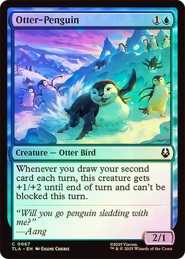 Otter-Penguin Foil