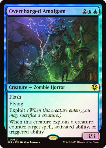 Overcharged Amalgam Foil