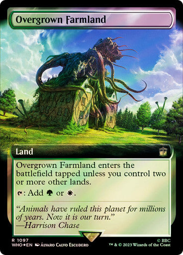 Overgrown Farmland (Extended Art) Surge Foil