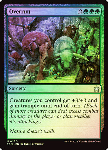 Overrun Foil