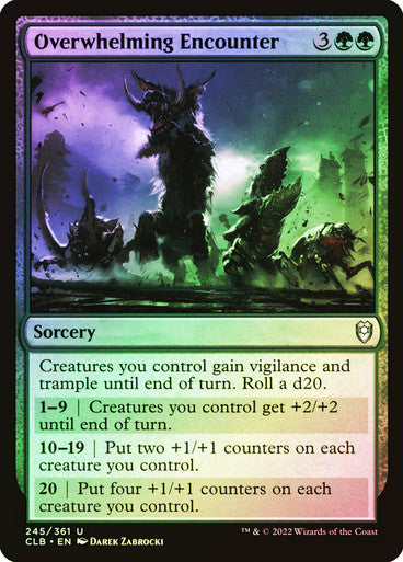 Overwhelming Encounter Foil