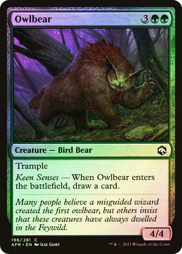 Owlbear Foil