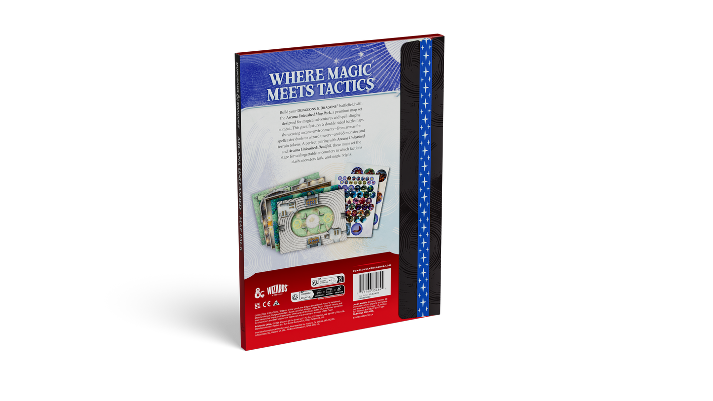 PREVENTA D&D Arcane Unleashed Map Pack