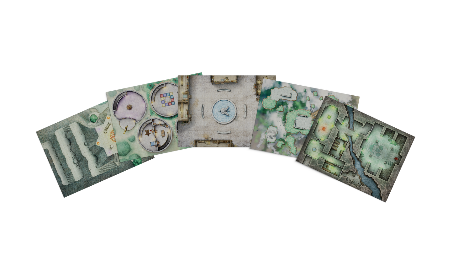 PREVENTA D&D Arcane Unleashed Map Pack