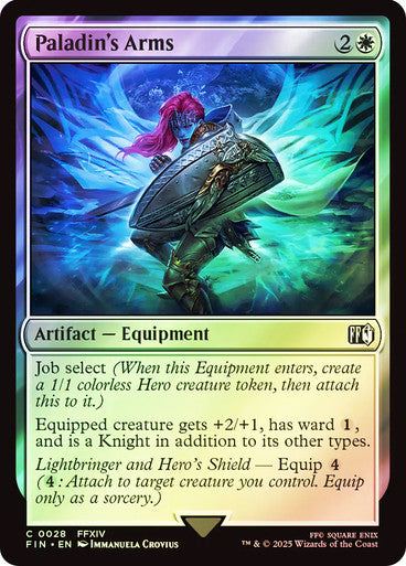 Paladin's Arms Foil