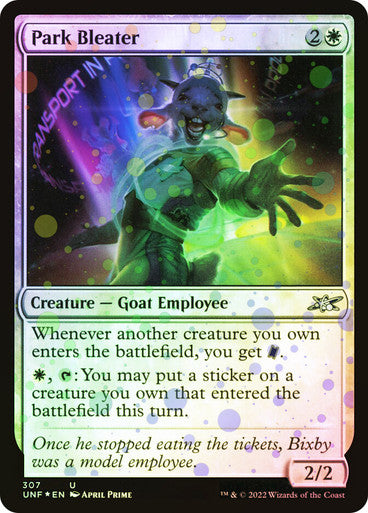 Park Bleater Galaxy Foil