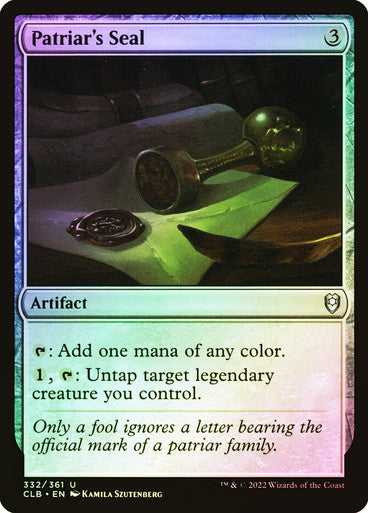 Patriar's Seal Foil