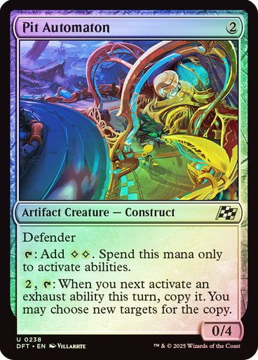 Pit Automaton Foil