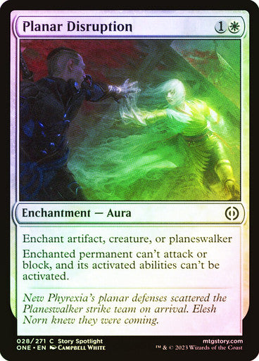 Planar Disruption Foil