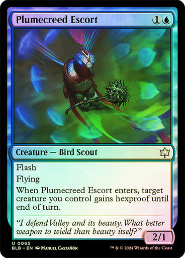 Plumecreed Escort Foil