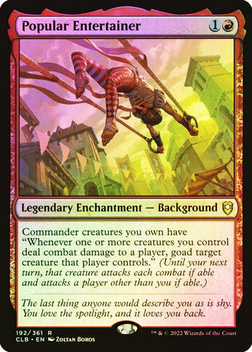 Popular Entertainer Foil