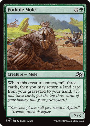Pothole Mole (Spanish)