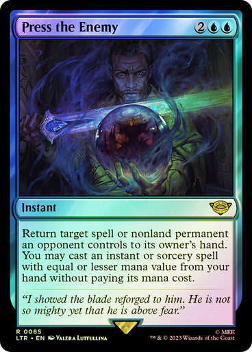 Press the Enemy Foil
