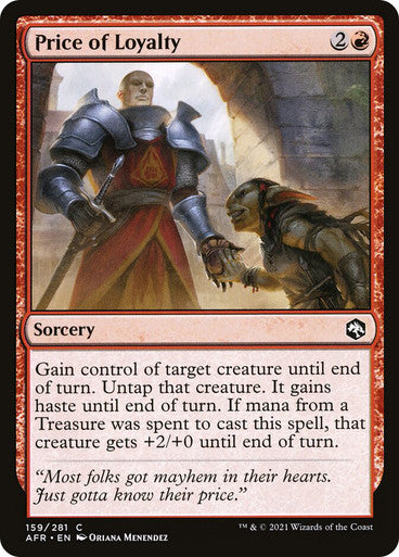 Price of Loyalty (Spanish)