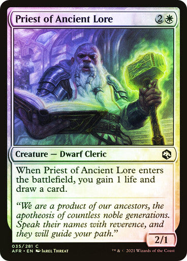 Priest of Ancient Lore Foil