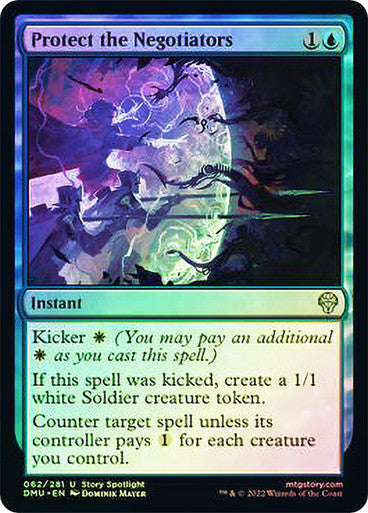 Protect the Negotiators Foil