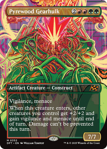 Pyrewood Gearhulk (Borderless)