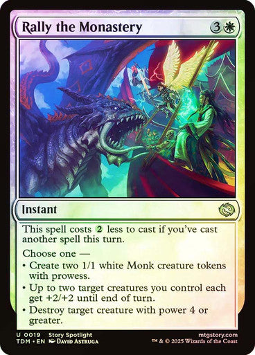 Rally the Monastery Foil