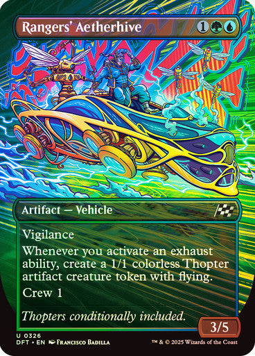 Rangers' Aetherhive (Borderless) Foil