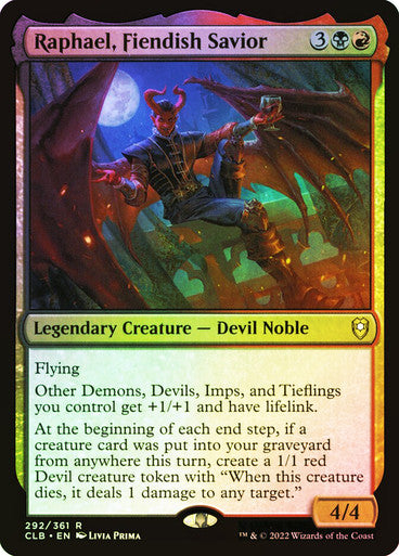 Raphael, Fiendish Savior Foil