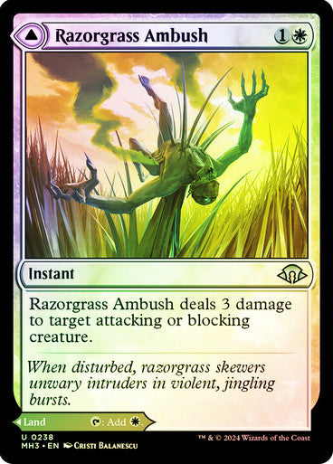 Razorgrass Ambush // Razorgrass Field Foil