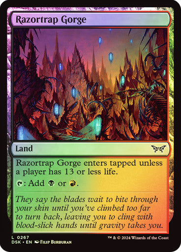 Razortrap Gorge Foil