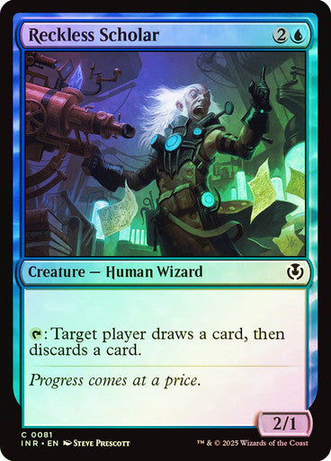 Reckless Scholar Foil