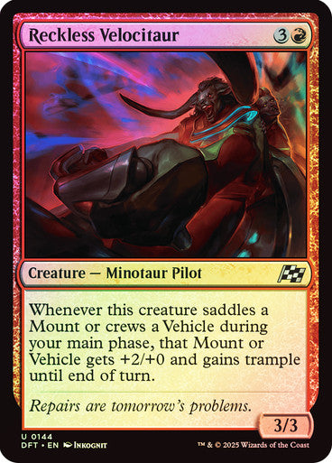 Reckless Velocitaur Foil