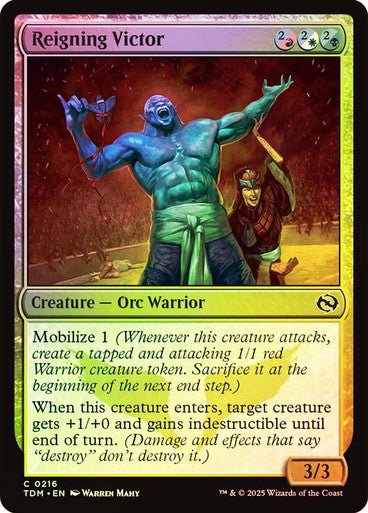 Reigning Victor Foil