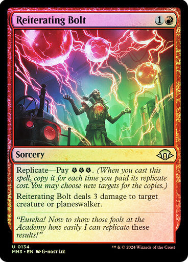 Reiterating Bolt Foil