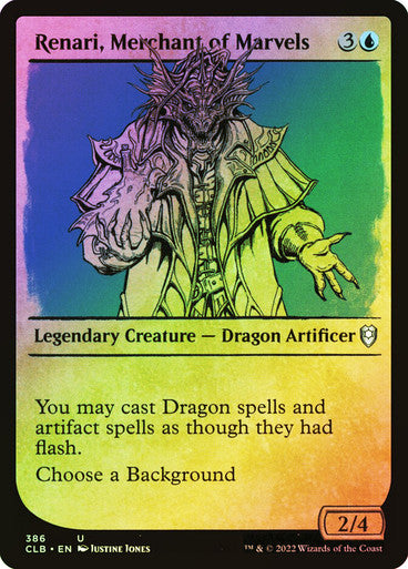 Renari, Merchant of Marvels (Showcase) Foil