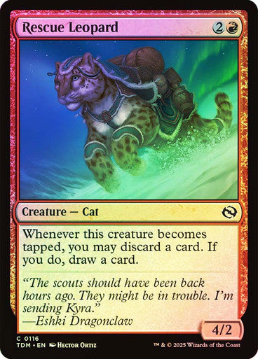 Rescue Leopard Foil