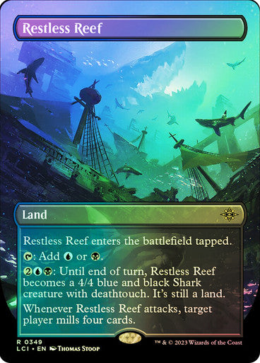 Restless Reef (Borderless) Foil
