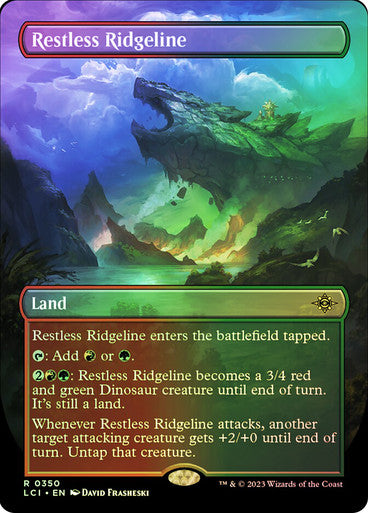 Restless Ridgeline (Borderless) Foil