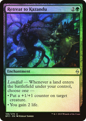 Retreat to Kazandu Foil